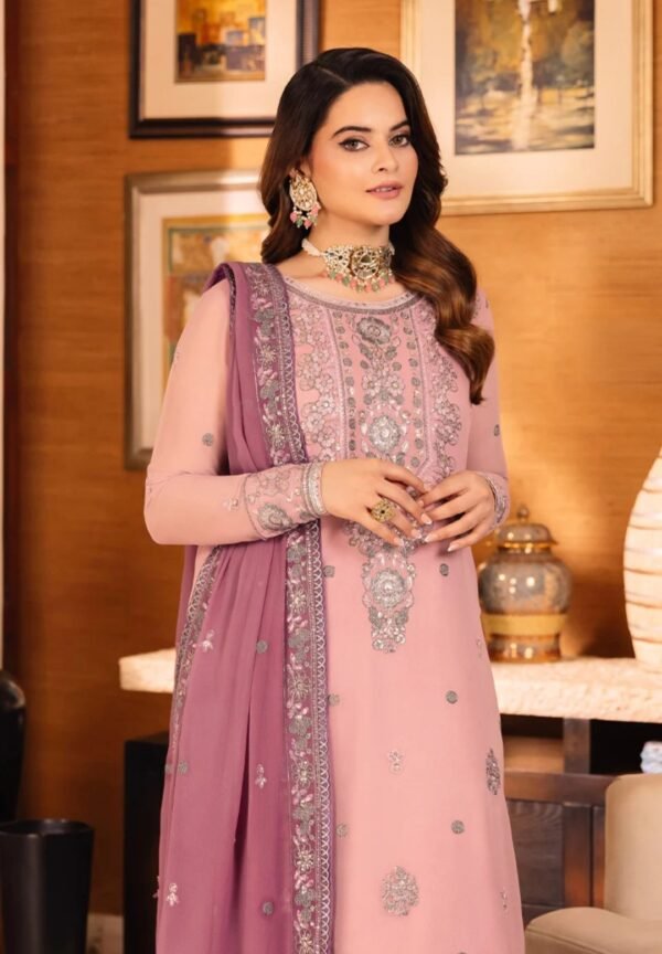 Asim Jofa 3PC Stitched Maahru,Noorie & Meerub AJSM-26 - Image 2