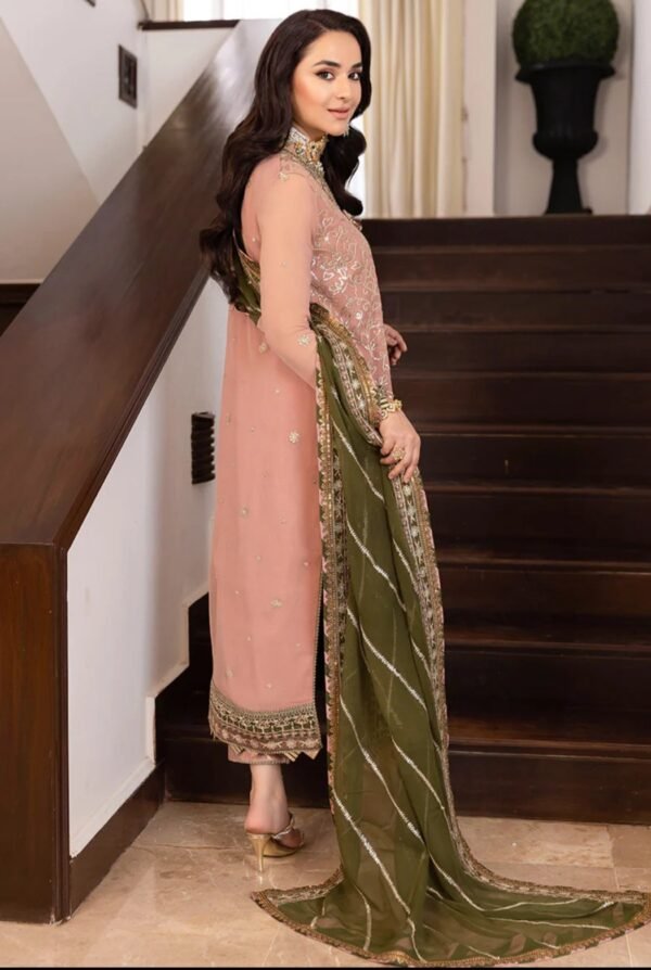 Asim Jofa 3PC Stitched Maahru,Noorie & Meerub AJSM-40 - Image 3