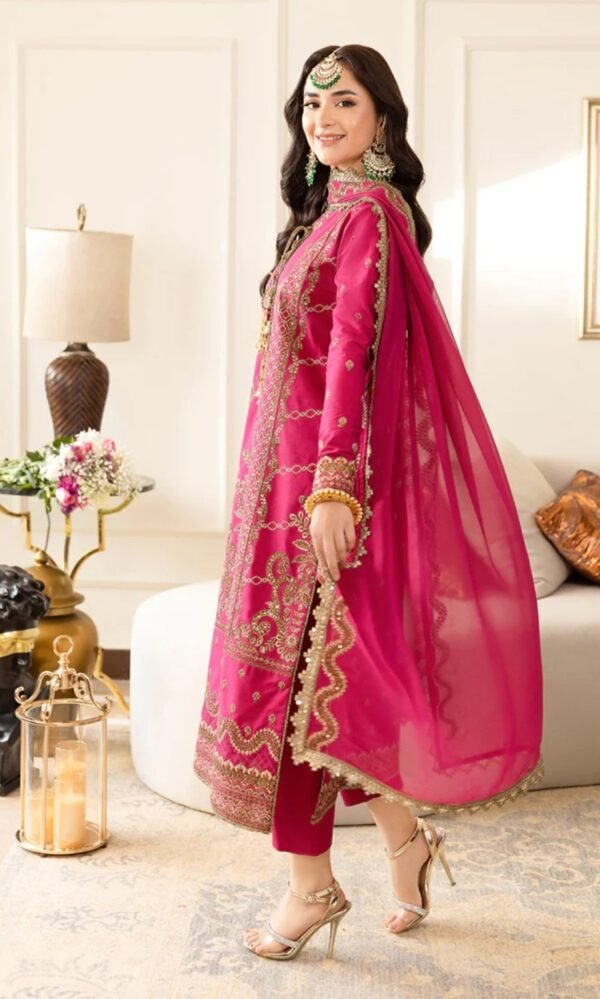 Asim Jofa 3PC Stitched Maahru,Noorie & Meerub AJSM-28 - Image 2