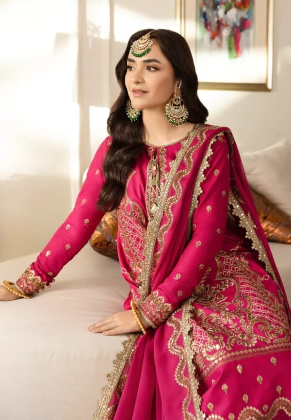 Asim Jofa 3PC Stitched Maahru,Noorie & Meerub AJSM-28 - Image 3