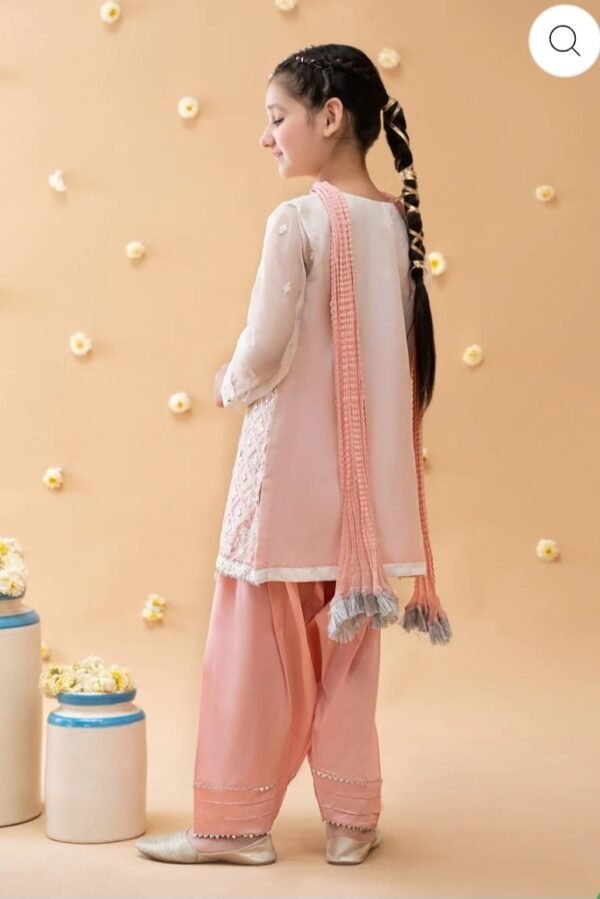 Maria.B Kids Suit Pink/Green MKS-EA23-16 - Image 9