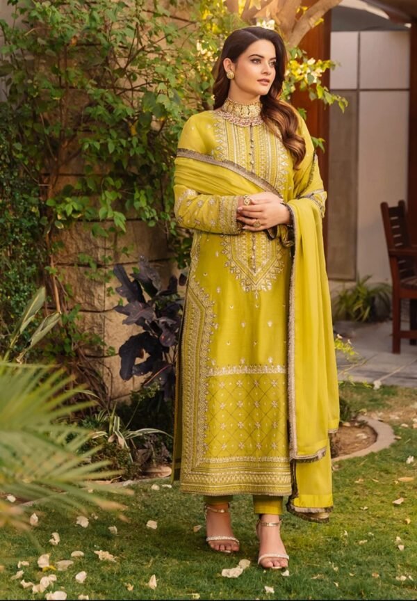 Asim Jofa 3PC Stitched Maahru,Noorie and Meerub AJSM-41