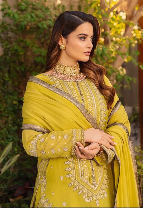 Asim Jofa 3PC Stitched Maahru,Noorie and Meerub AJSM-41 - Image 2