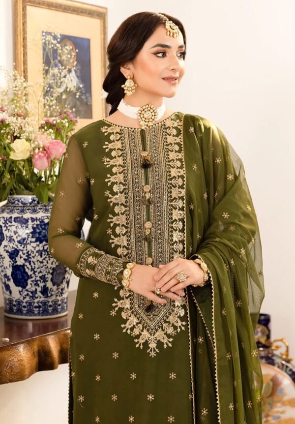 Asim Jofa 3PC Stitched Maahru,Noorie and Meerub AJSM-43 - Image 2