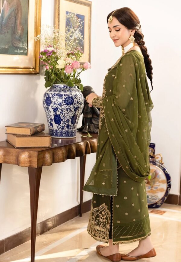 Asim Jofa 3PC Stitched Maahru,Noorie and Meerub AJSM-43 - Image 3