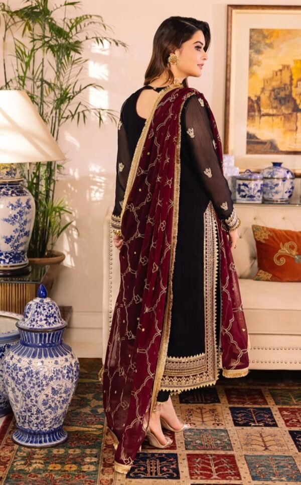 Asim Jofa 3PC Stitched Maahru,Noorie and Meerub AJSM-37 - Image 2