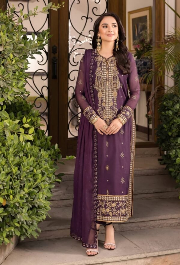 Asim Jofa 3PC Stitched Maahru,Noorie and Meerub AJSM-44