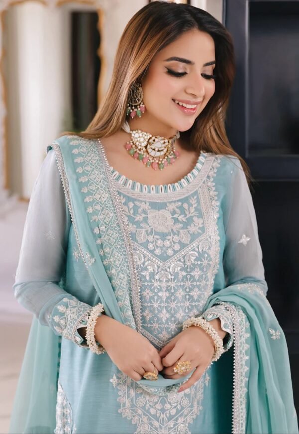 Asim Jofa 3PC Stitched Maahru,Noorie and Meerub AJSM-29 - Image 2