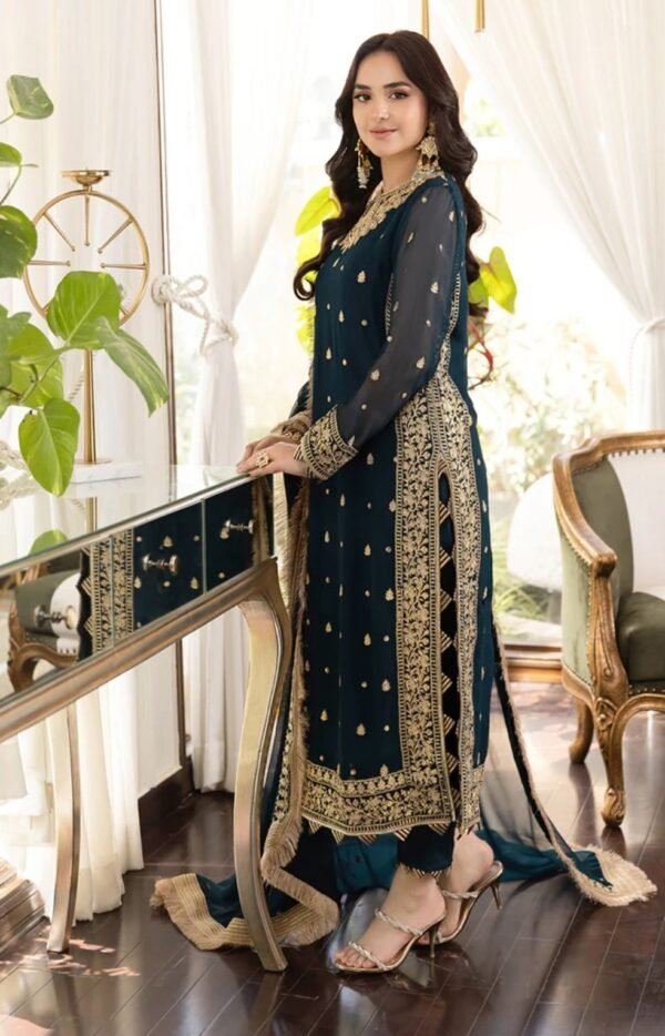 Asim Jofa 3PC Stitched Maahru,Noorie and Meerub AJSM-31 - Image 2