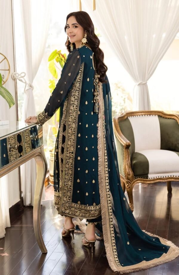 Asim Jofa 3PC Stitched Maahru,Noorie and Meerub AJSM-31 - Image 3