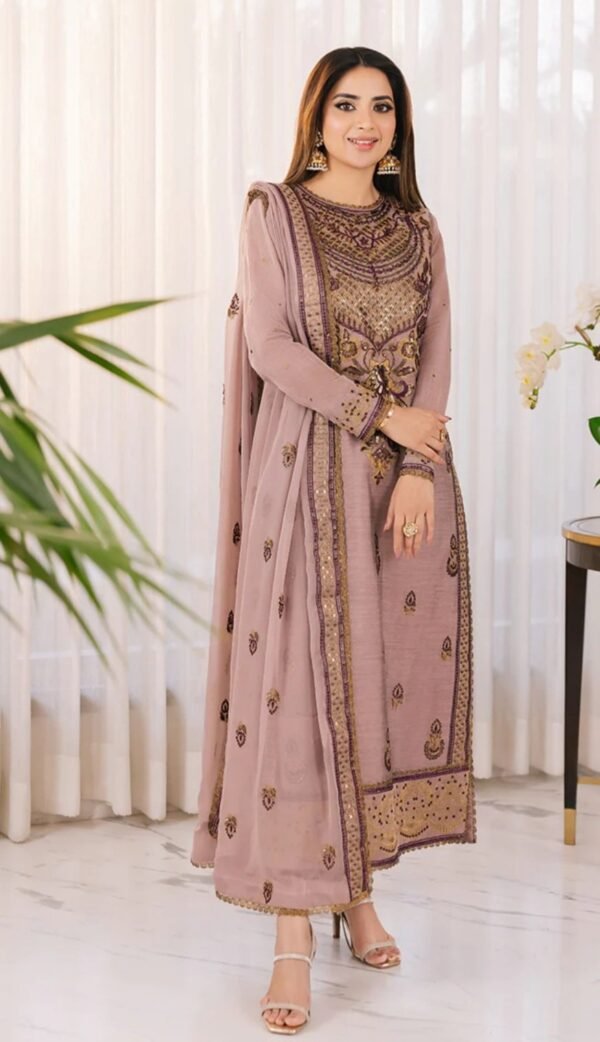 Asim Jofa 3PC Stitched Maahru,Noorie and Meerub Collection AJSM-32