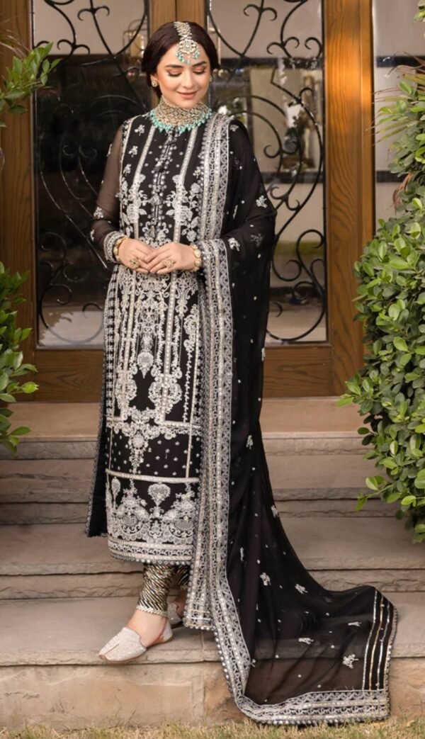 Asim Jofa 3PC Stitched Maahru,Noorie and Meerub Collection AJSM-34
