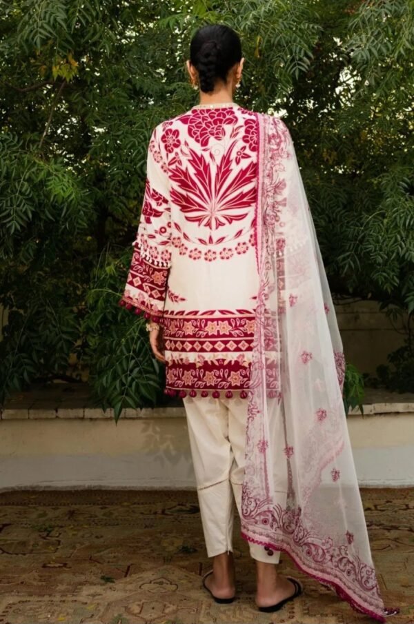 Sana Safinaz 3PC Stitched Muzlin CollectionMagento Commerce M232-002A/002B-CW - Image 4