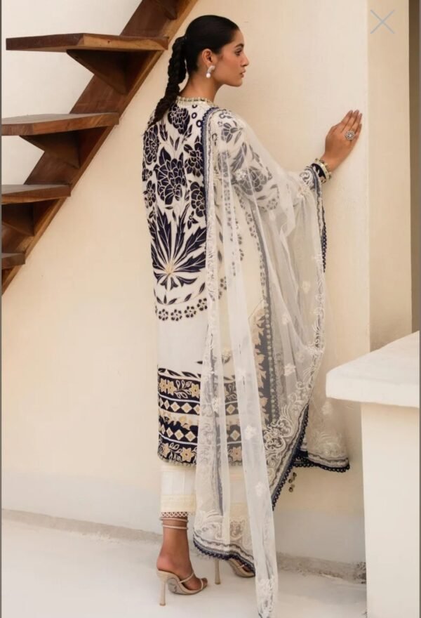 Sana Safinaz 3PC Stitched Muzlin CollectionMagento Commerce M232-002A/002B-CW - Image 7