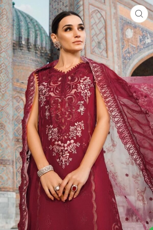 Maria.B 3PC Stitched  Lawn | D-2315-B - Image 3