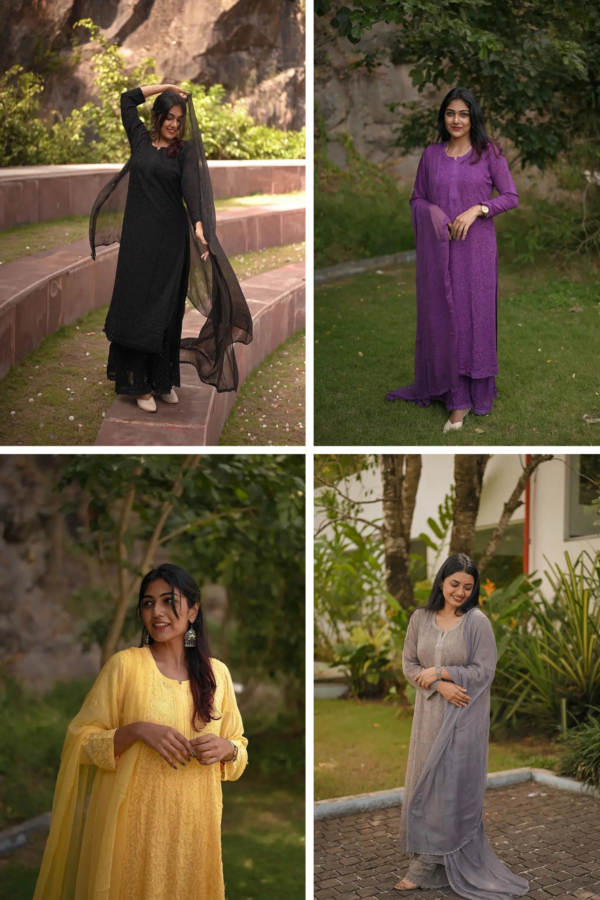 Premium Resham Jaal Kurti
