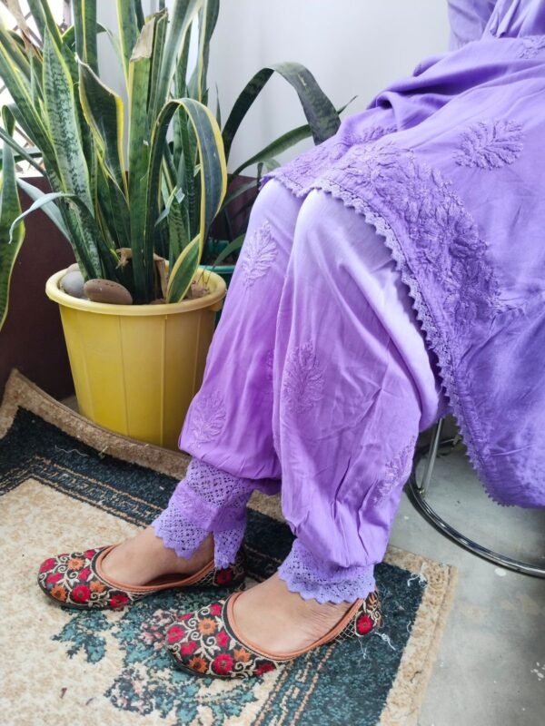 Lucknow Chicken Kari Long kurti gown - Image 7