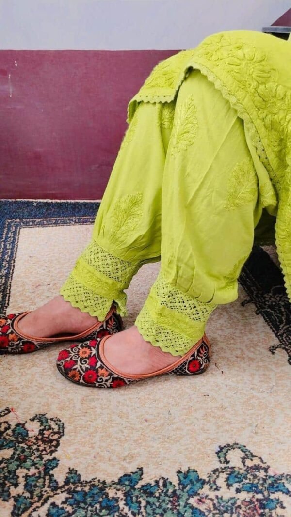 Lucknow Chicken Kari Long kurti gown - Image 2