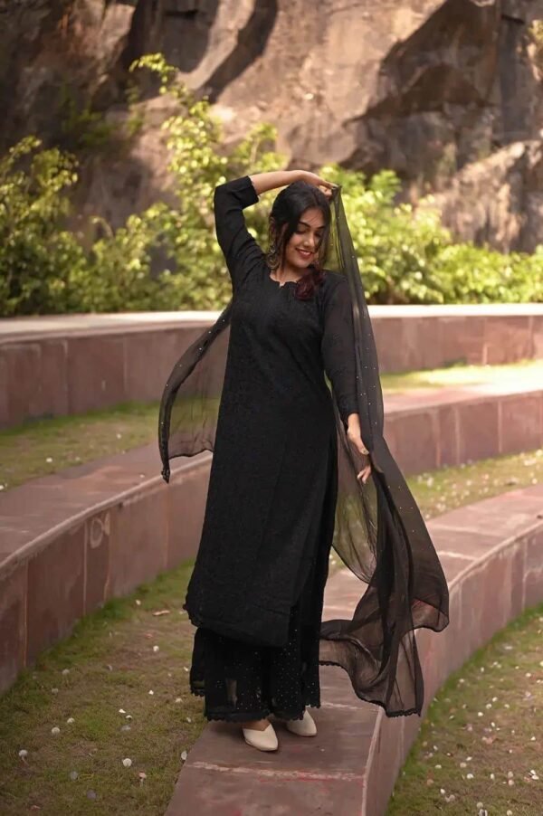 Premium Resham Jaal Kurti - Image 10