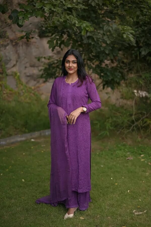 Premium Resham Jaal Kurti - Image 9