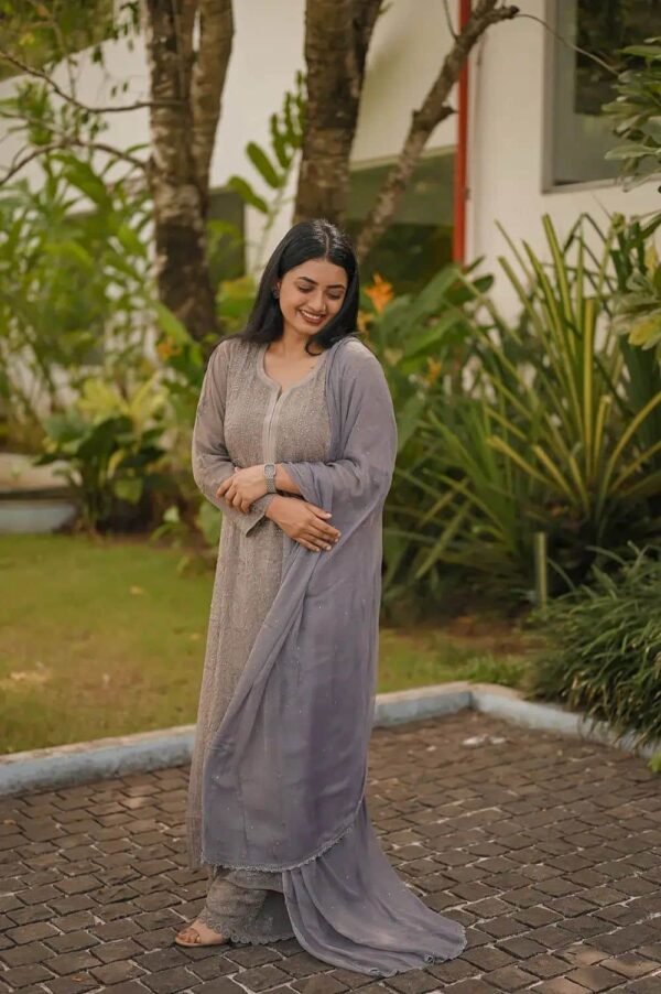 Premium Resham Jaal Kurti - Image 8