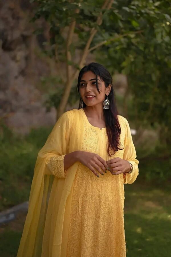 Premium Resham Jaal Kurti - Image 7