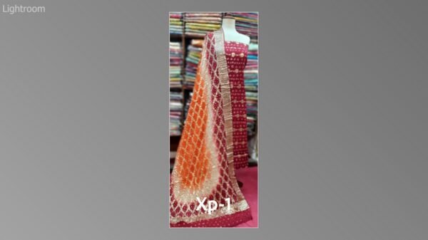 Banarsi bambar chiffon chundri suits-11 - Image 2