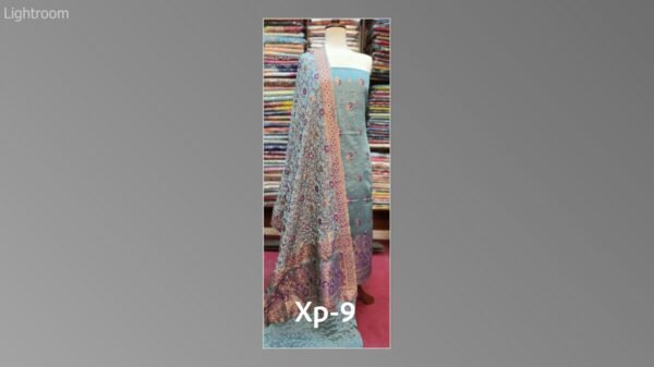 Banarsi bambar chiffon chundri suits-10 - Image 44