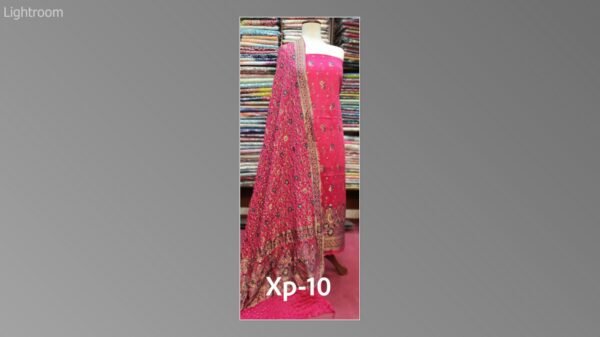 Banarsi bambar chiffon chundri suits-10 - Image 43