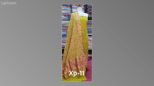 Banarsi bambar chiffon chundri suits-10 - Image 42