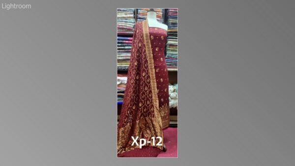 Banarsi bambar chiffon chundri suits-10 - Image 41