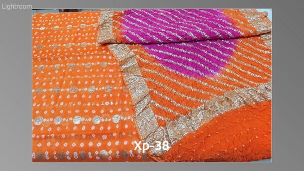 Banarsi bambar chiffon chundri suits-10 - Image 15