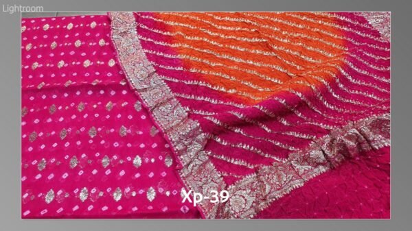Banarsi bambar chiffon chundri suits-10 - Image 14