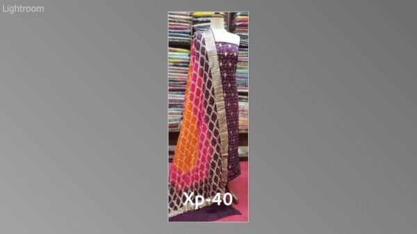 Banarsi bambar chiffon chundri suits-10 - Image 13