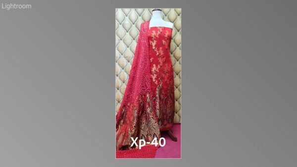 Banarsi bambar chiffon chundri suits-07 - Image 6