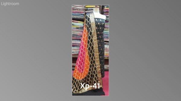 Banarsi bambar chiffon chundri suits-10 - Image 12