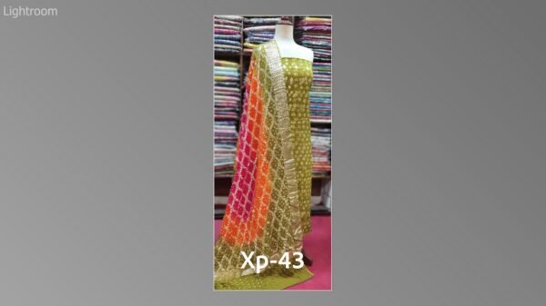 Banarsi bambar chiffon chundri suits-10 - Image 10