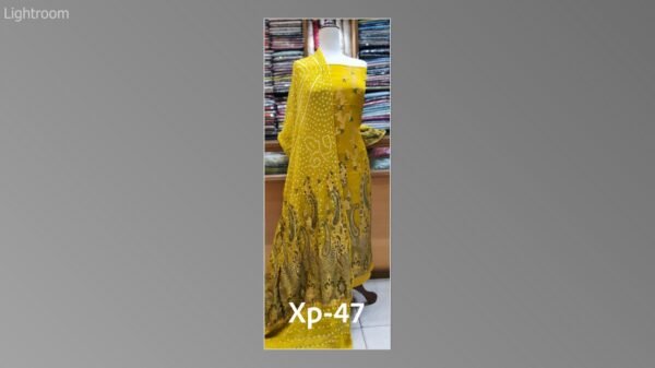 Banarsi bambar chiffon chundri suits-07 - Image 48