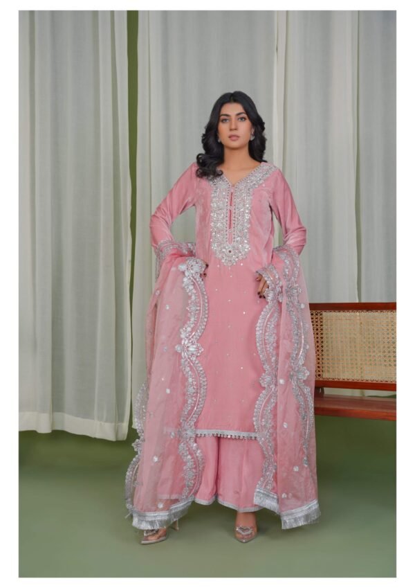 Azal Makhmal Pink - Image 2