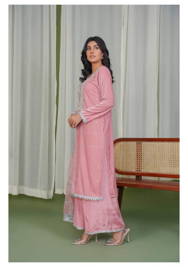 Azal Makhmal Pink - Image 3
