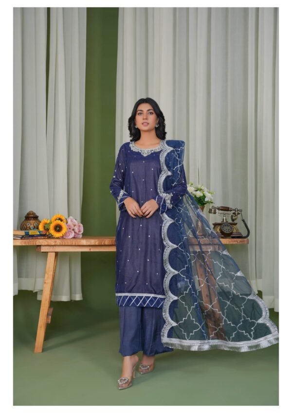 Azal Makhmal Grey - Image 4