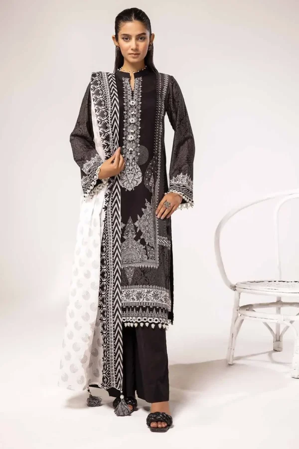 Gul Ahmed 3 Piece Stitched Suits - Image 4