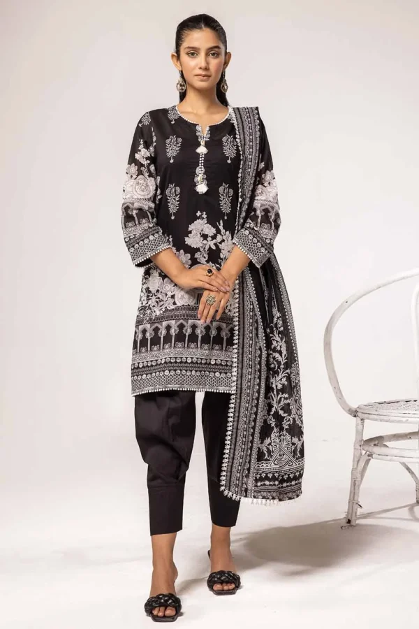Gul Ahmed 3 Piece Stitched Suits - Image 2