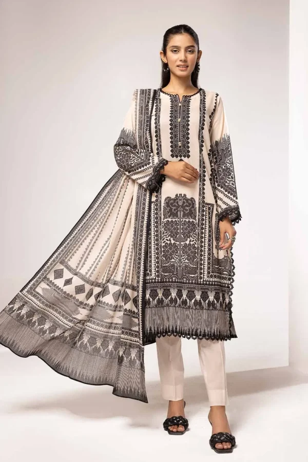 Gul Ahmed 2 Piece Stitched Suit - Image 5
