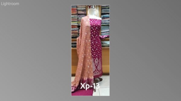 Banarsi bambar chiffon chundri suits-01 - Image 31
