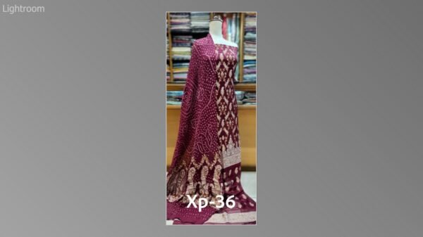 Banarsi bambar chiffon chundri suits-01 - Image 8