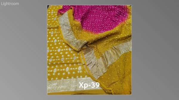 Banarsi bambar chiffon chundri suits-01 - Image 5