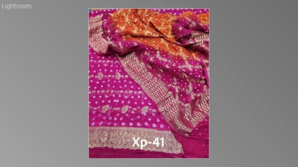 Banarsi bambar chiffon chundri suits-01 - Image 3