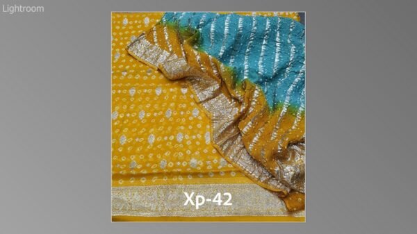 Banarsi bambar chiffon chundri suits-01 - Image 2