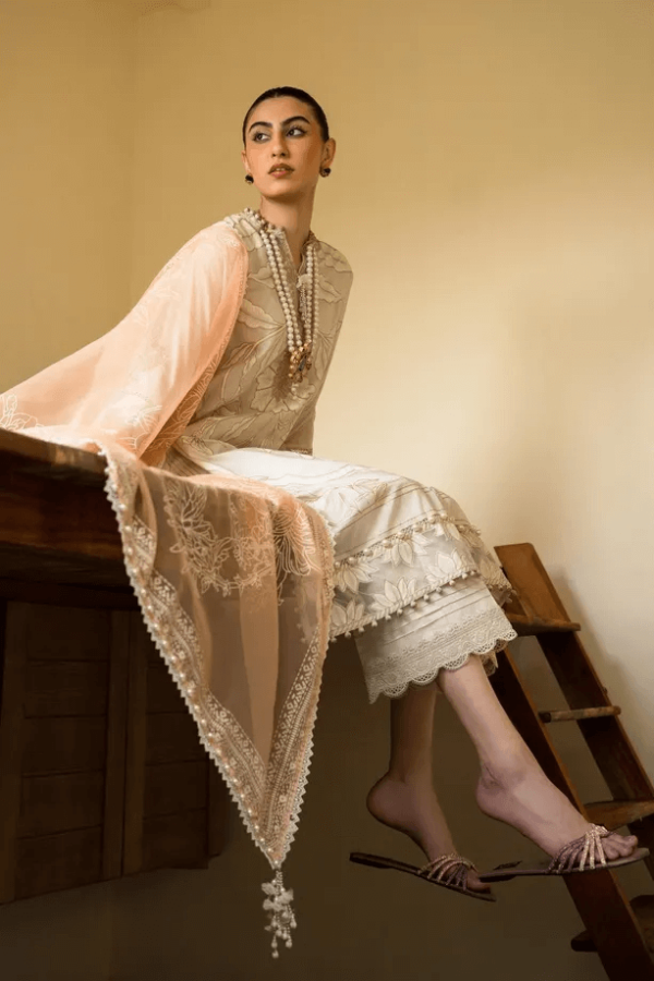 Sana Safinaz Muzlin Summer’23 M232-001B-CG - Image 3